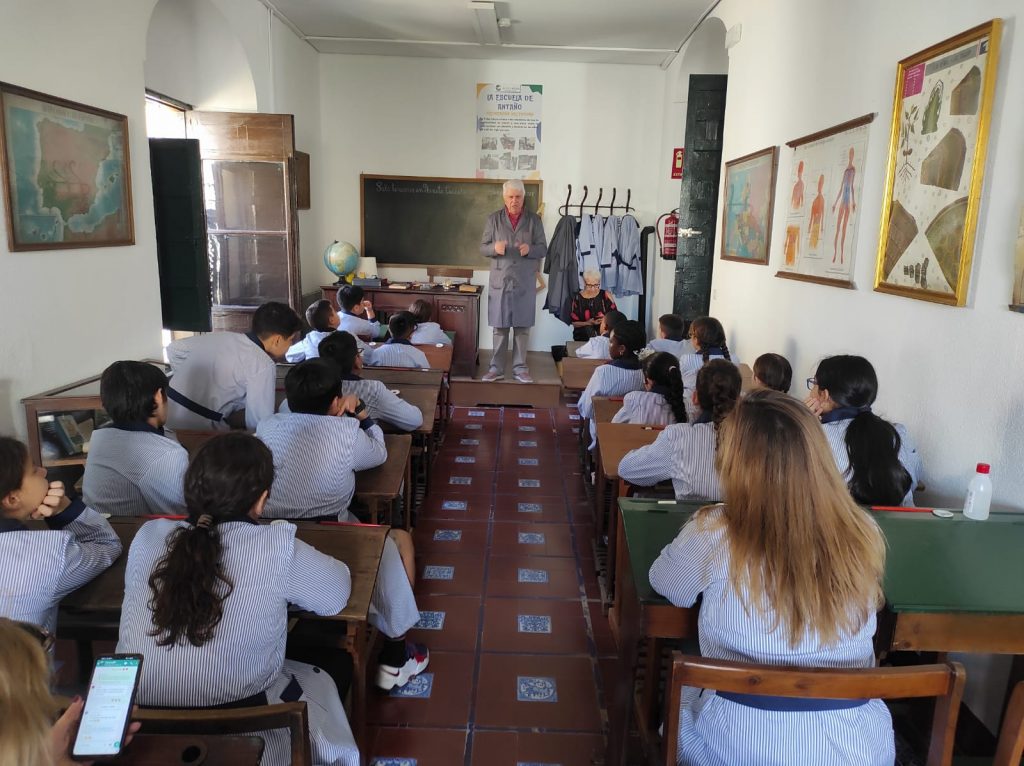 la clase y el maestro