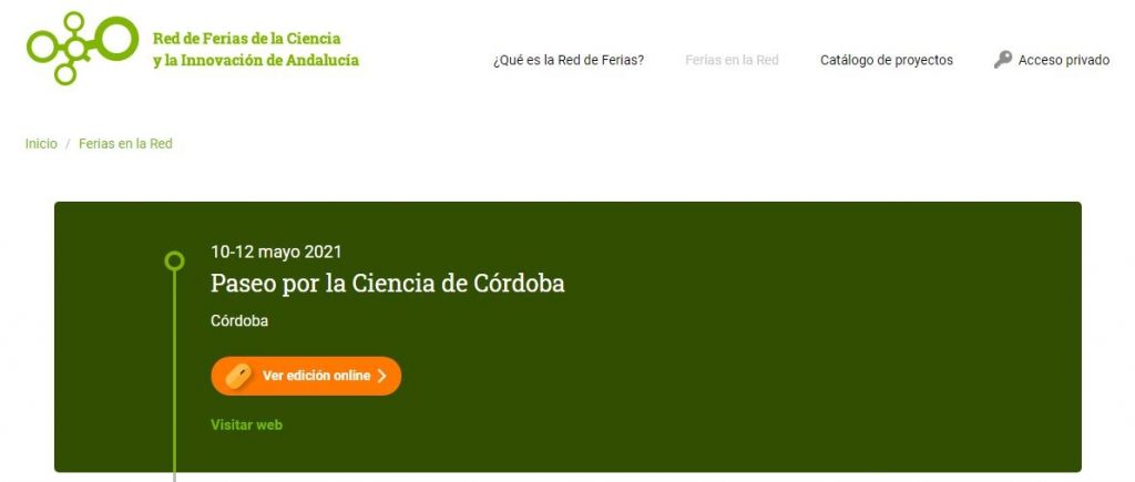 cabecera paseo por la ciencia xv