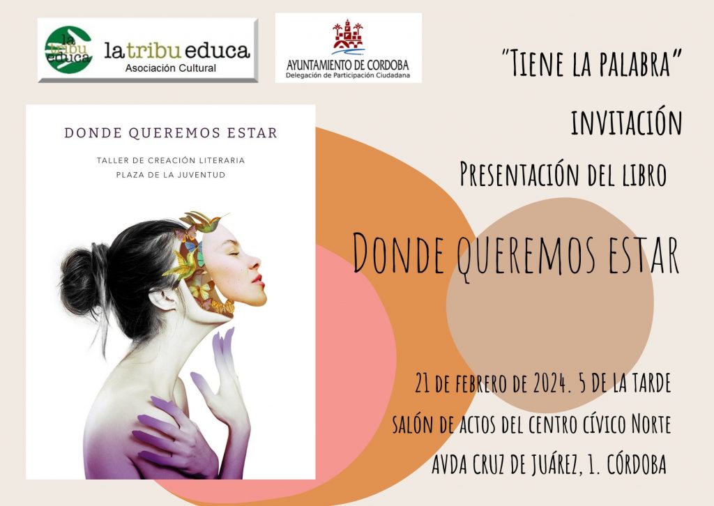 Invitación presentación Donde queremos estar